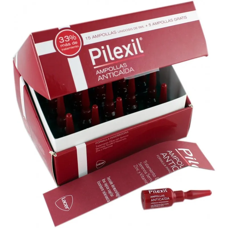 Pilexil Anti-caduta dei capelli 15 amp 5 Amp regalo