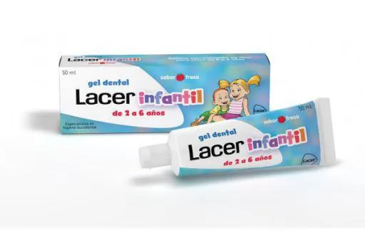 Lacer Children Gel alla fragola 50 ml