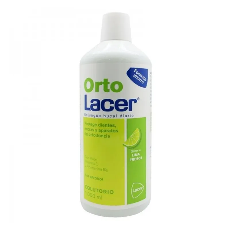 Orto Lacer Collutorio Lime Fresco 1L