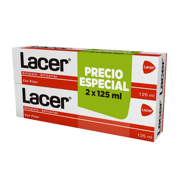 Dentifricio Lacer 2x125ml