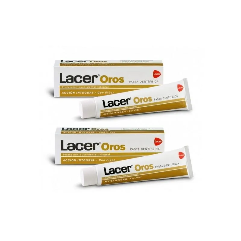 Lacer Oros Pasta Duplo 2X125ml