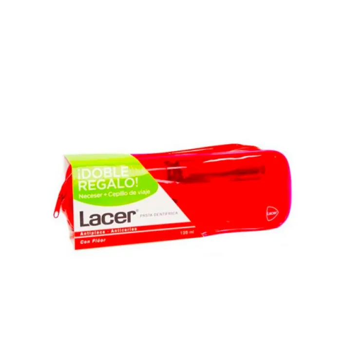 Dentifricio Lacer 125 ml + spazzolino da viaggio in regalo