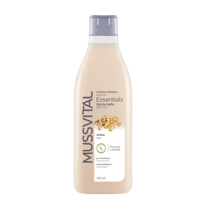 Mussvital Essentials Gel da bagno all’avena 750 ml