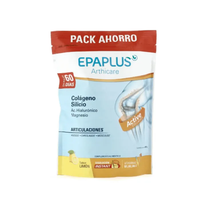 Epaplus Collagene Silicio Ialuronico e Magnesio Gusto Limone 668g
