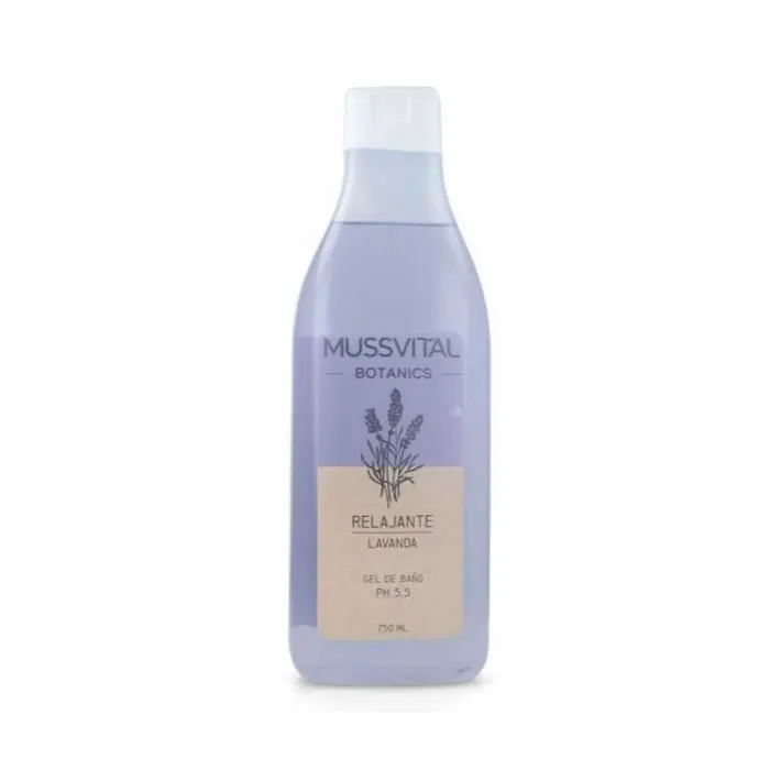 Mussvital Botanics Gel da bagno alla lavanda 750 ml