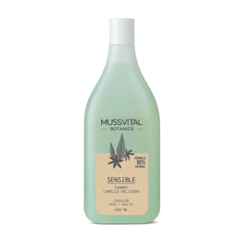 Mussvital Botanics Sensitive Shampoo Capelli Delicati 400 ml
