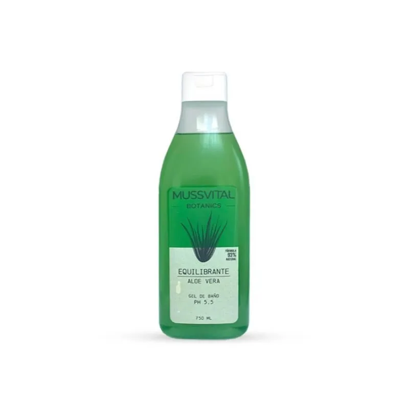 Mussvital Botanics Gel da bagno Aloe Vera 750ml