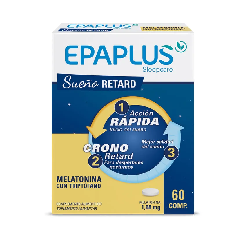 Epaplus Sleep Care Ritardante del Sonno Melatonina 60 Compresse