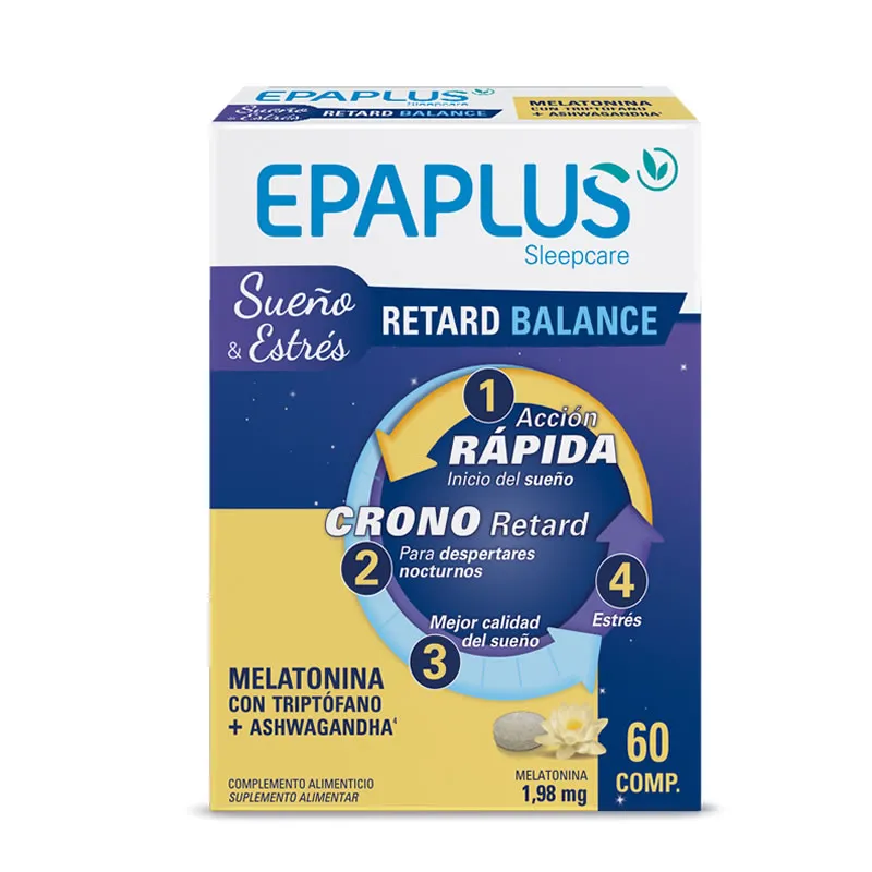 Epaplus Sleepcare Retard Equilibrio Sonno e Stress 60 Compresse