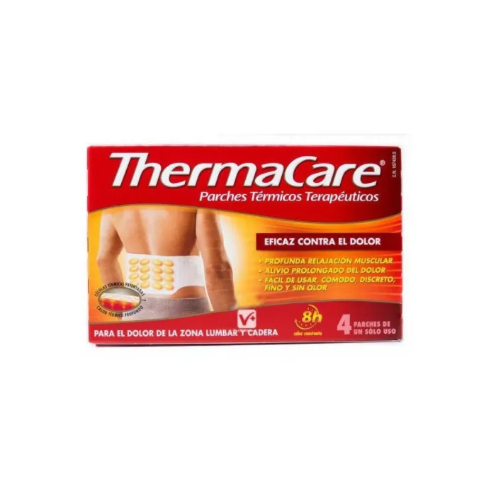 Thermacare Heatwraps per la parte bassa della schiena e i fianchi, 4 unità