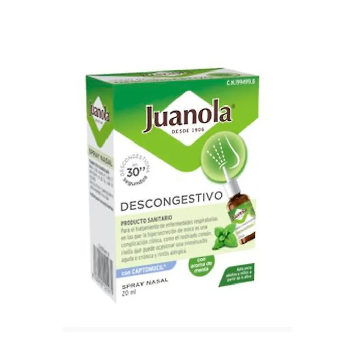 Spray nasale decongestionante Juanola 20ml