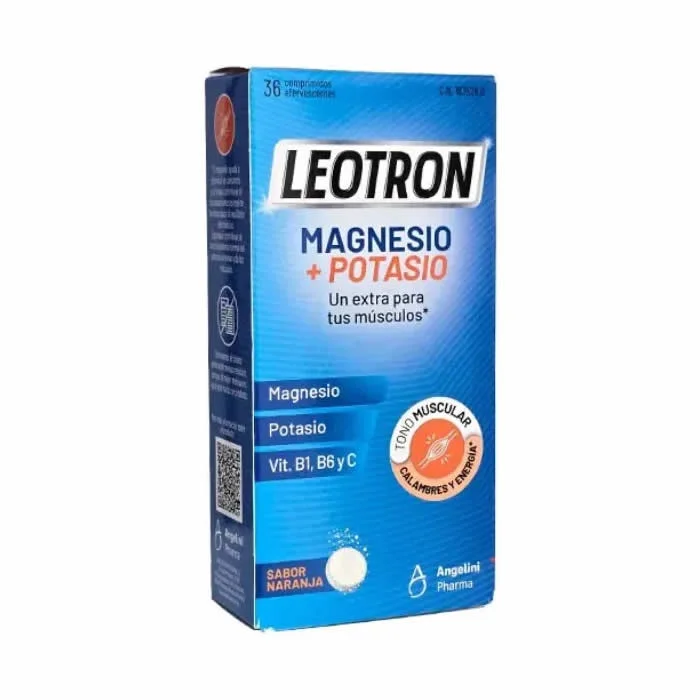 Leotron Vitality Magnesium + Potassium 36 Sphervescent Tablets Leotron Vitality Magnesium + Potassium 36 Sphervescent Tablets