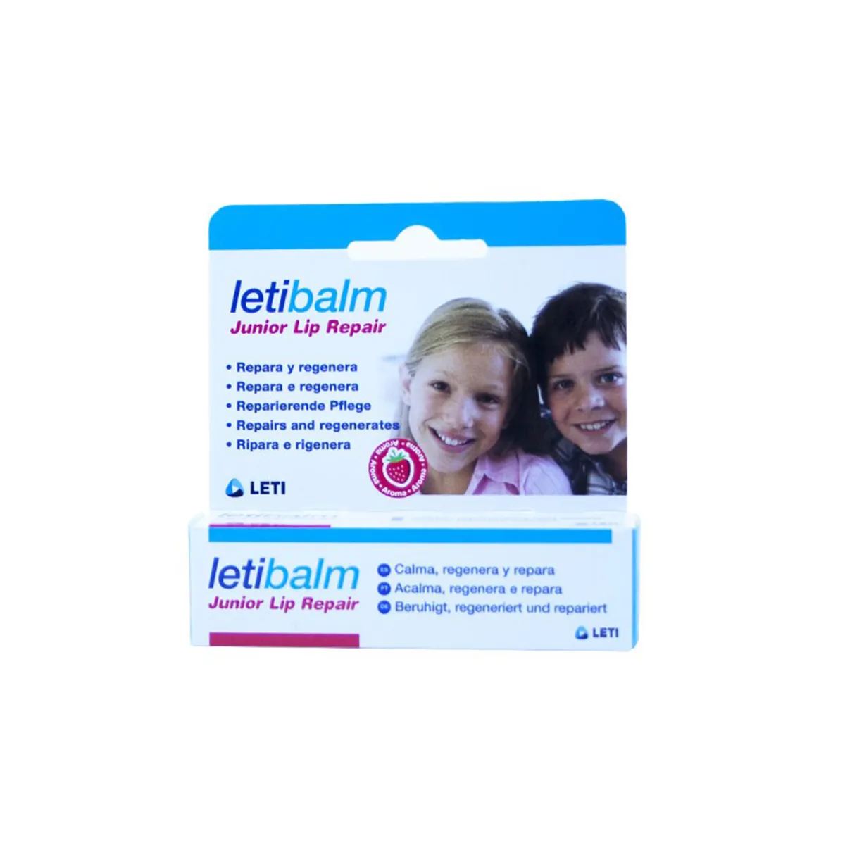 Letibalm Junior Lip Repair Aroma di fragola 10 ml