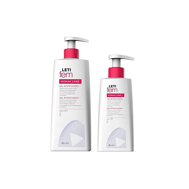 Letifem Gel Intimo Set Quotidiano 500ml + 250ml
