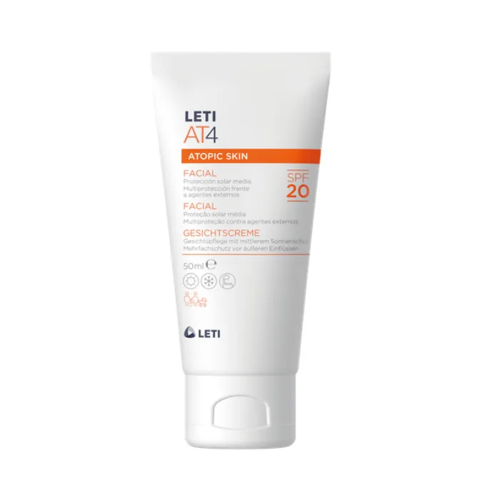 Leti At4 Crema Viso Spf20 50 ml