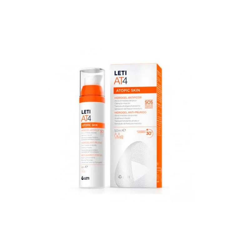 Leti At-4 Atopic Skin Hydrogel Anti-Picor 50ml Leti At-4 Atopic Skin Hydrogel Anti-Picor 50ml