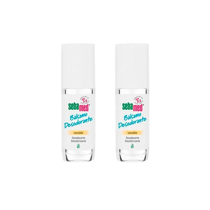 Balsamo deodorante roll-on Sebamed Deo 2x50ml