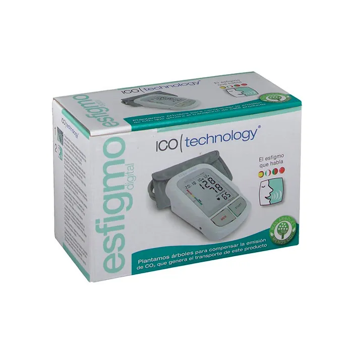 Misuratore di pressione sanguigna da polso parlante digitale Ico 1U