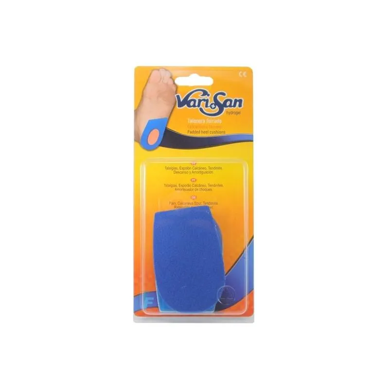 Cuscinetto per tallone rivestito in idrogel Varisan, taglia piccola
