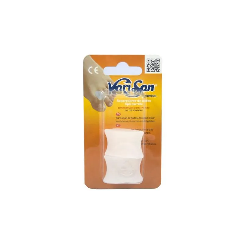 Separatori per dita in idrogel Varisan, taglia media