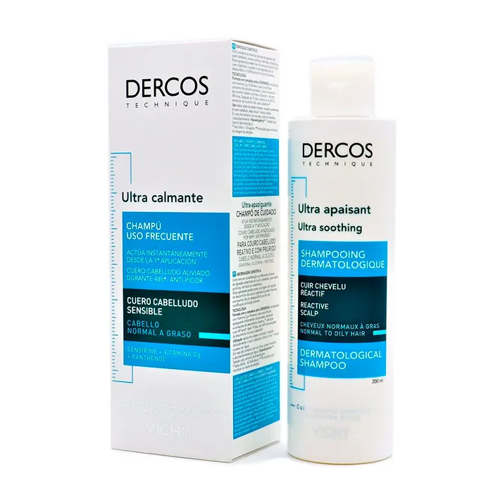 Vichy Dercos Shampoo Ultra Lenitivo 200ml