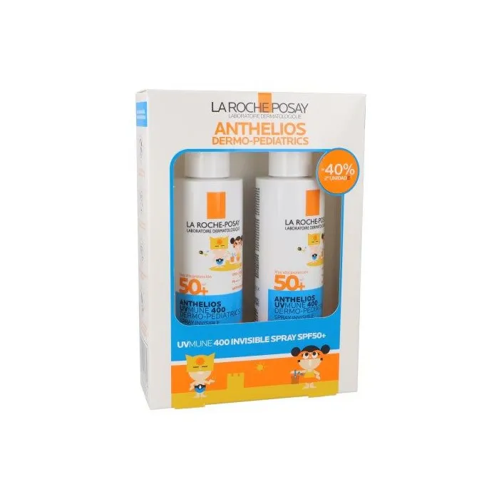 La Roche Posay Anthelios Dermo Spray Pediatrico Spf50+ 2x200ml