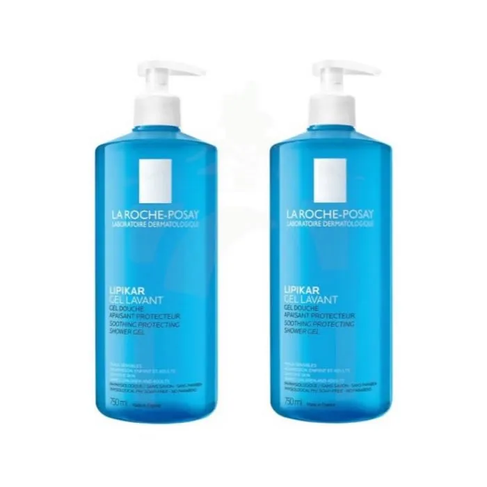 La Roche Posay Lipikar Gel Detergente 2x750ml