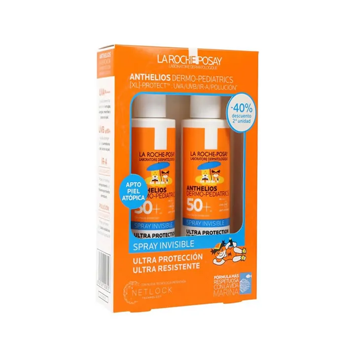 La Roche Posay Anthelios Dermo Spray Pediatrico Spf50+ 2x200ml