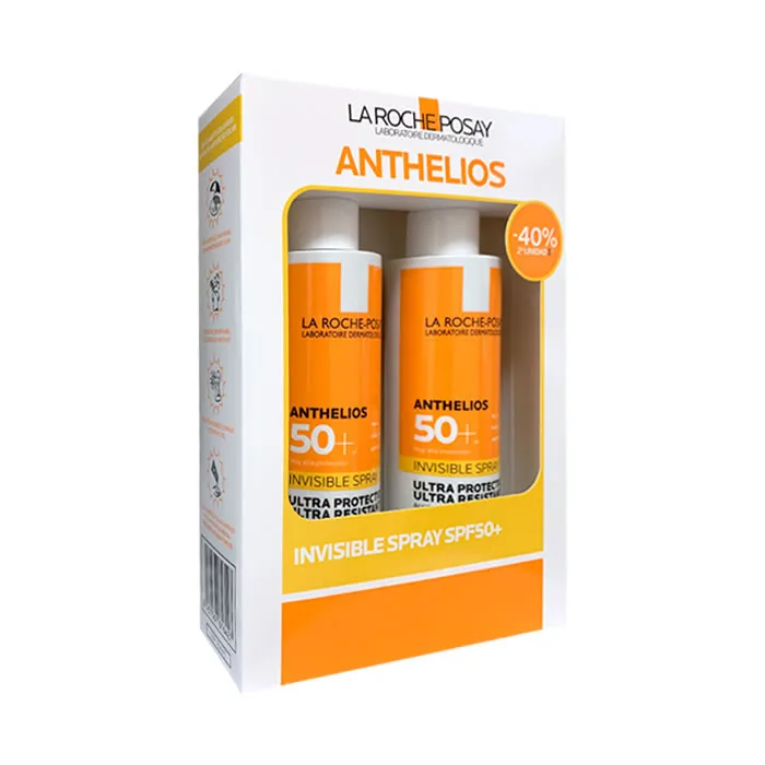 La Roche Posay Anthelios Spray Invisibile Spf50 2x200ml