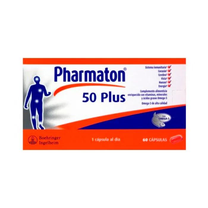 Pharmaton 50 Plus 30 capsule