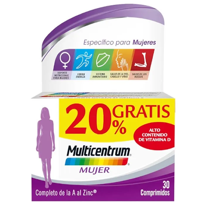 Multicentrum per donne 30 compresse +20% omaggio