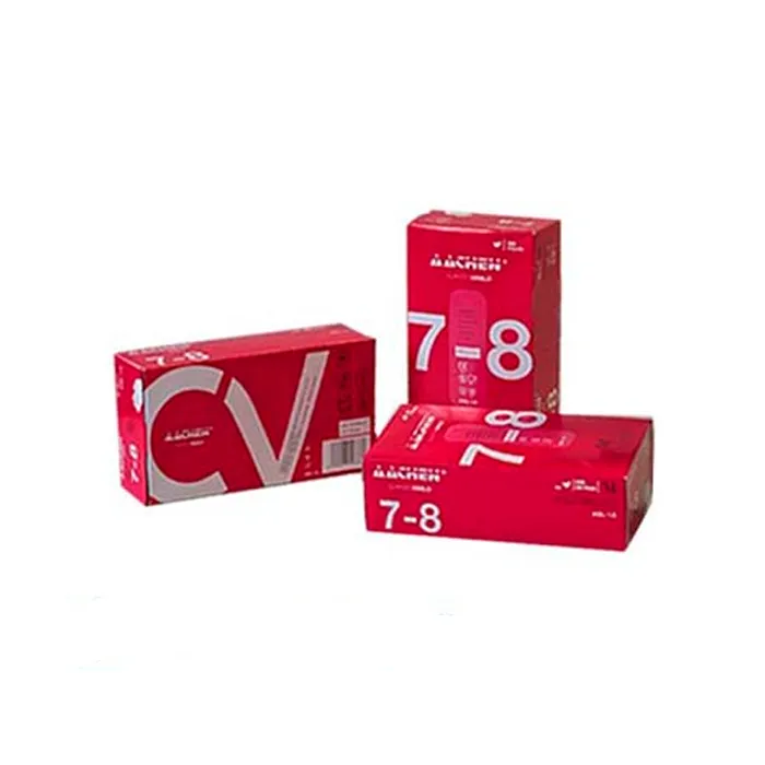 Guanti in vinile Achen grandi 100U