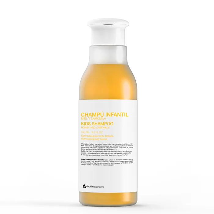 Shampoo per bambini Botánicapharma Camomilla e miele 250 ml