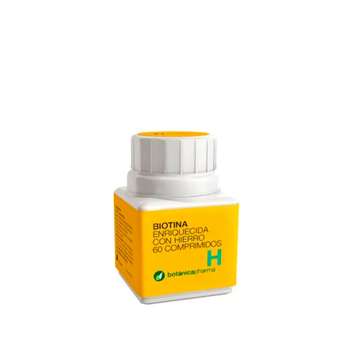 Botanical Nutrients Biotina con Ferro 60 Comp