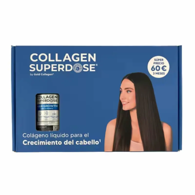 Gold Collagen Super Dose Capelli Forti 3x300ml Flacone