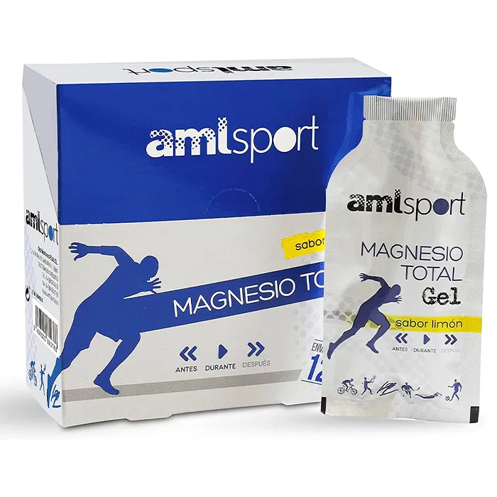 Amlsport Magnesium Total Gel Limone 12 Bustine