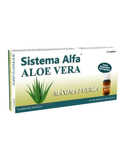 Pharma Otc Alpha Aloe Vera System 20 Amp
