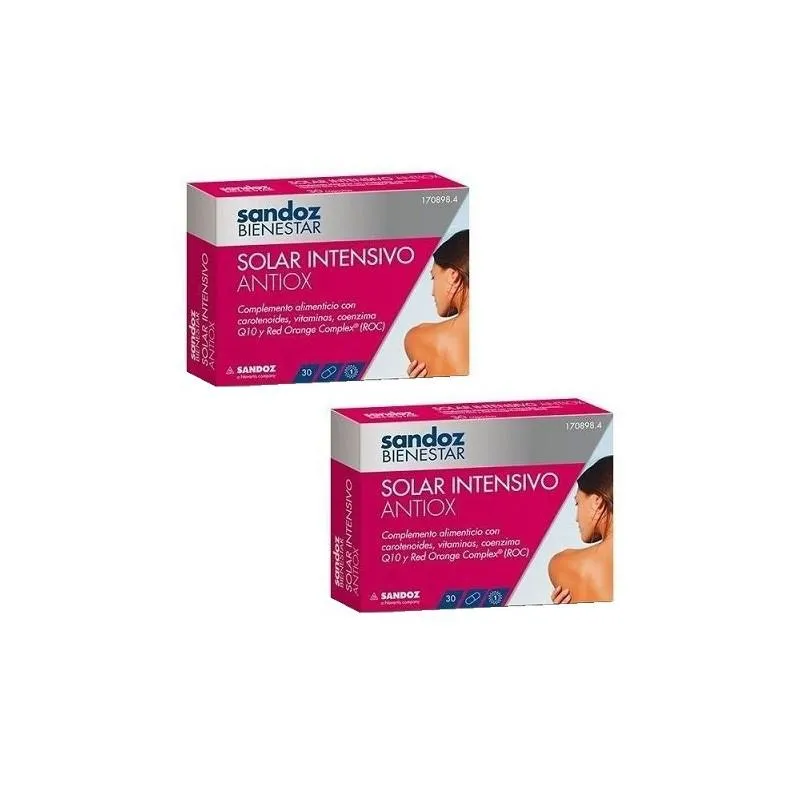 Sandoz Wellness Sunscreen Pack 2×30 Capsule