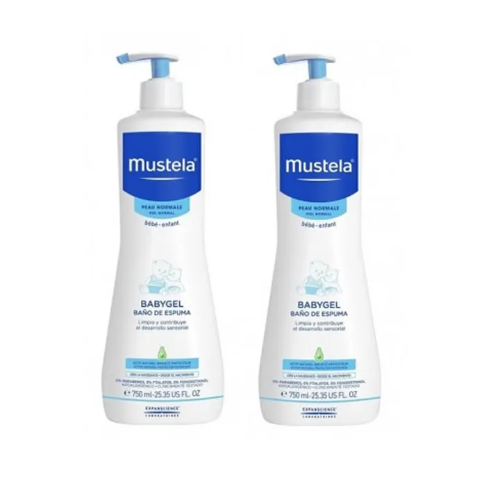 Mustela Babygella Bagnoschiuma 2x750ml