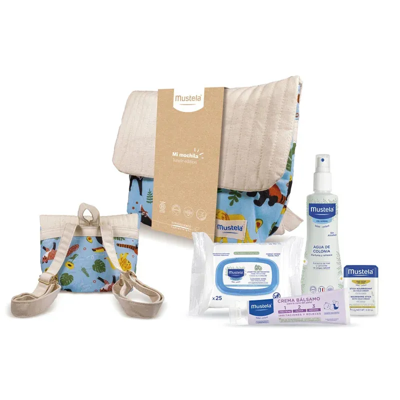 Mustela Jungle Backpack Set 5 pezzi