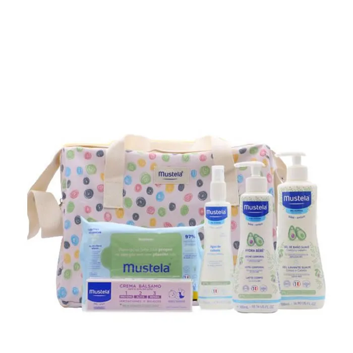 Mustela Little Moments Polka Dots Set 6 pezzi