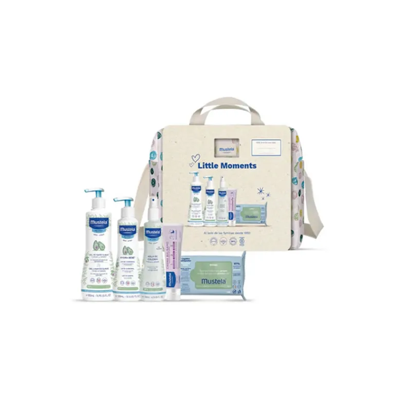 Set di borse per passeggino Mustela Polka Dot 5 pezzi