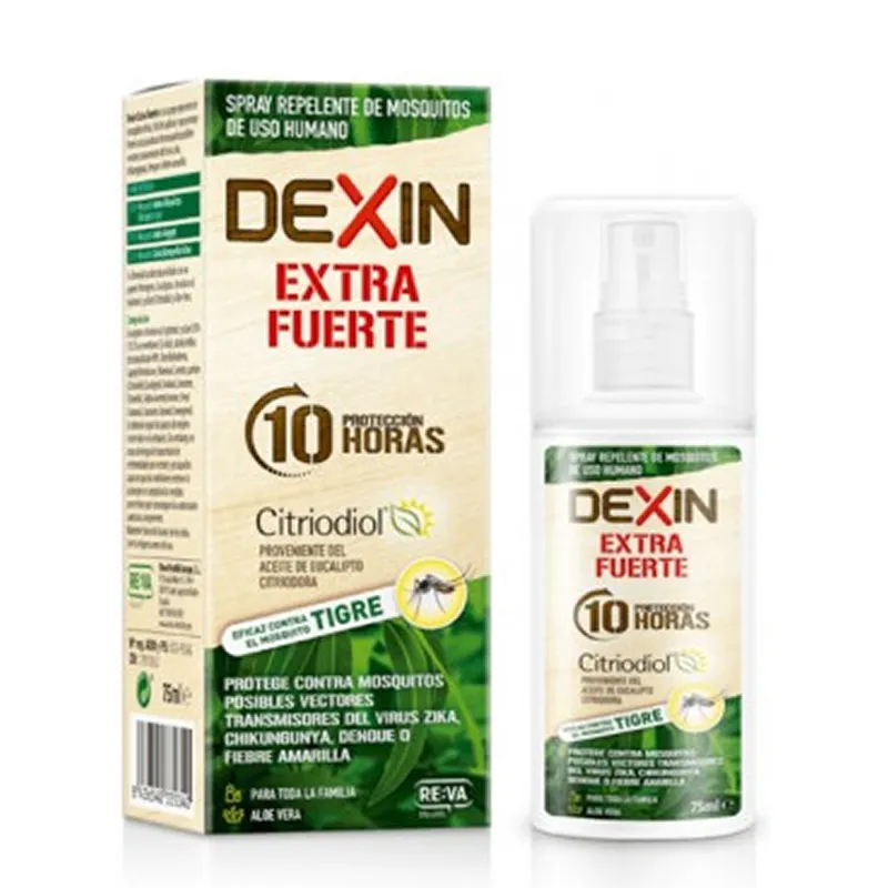 Dexin Lozione Repellente per Insetti Extra Forte 75 ml