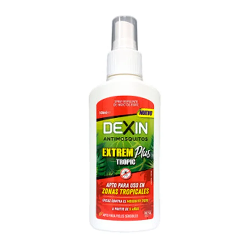 Dexin Extreme Plus Tropic Repellente per zanzare 100 ml