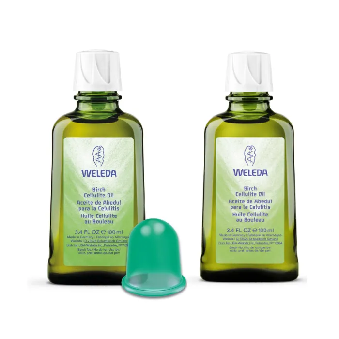 Weleda Olio Anticellulite Betulla 100ml Set 3 Pezzi