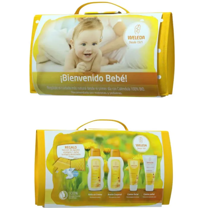 Weleda Baby Calendula Crema Bagno 200ml Set 5 Pezzi