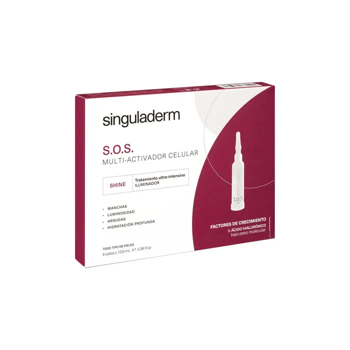 Singula Dermon S.O.S. Trattamento schiarente cellulare multi-attivante 4×10,5ml