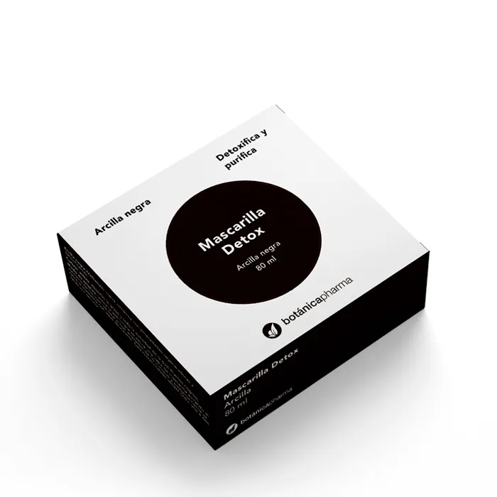 Maschera detox all’argilla nera Botanica Pharma 80 ml