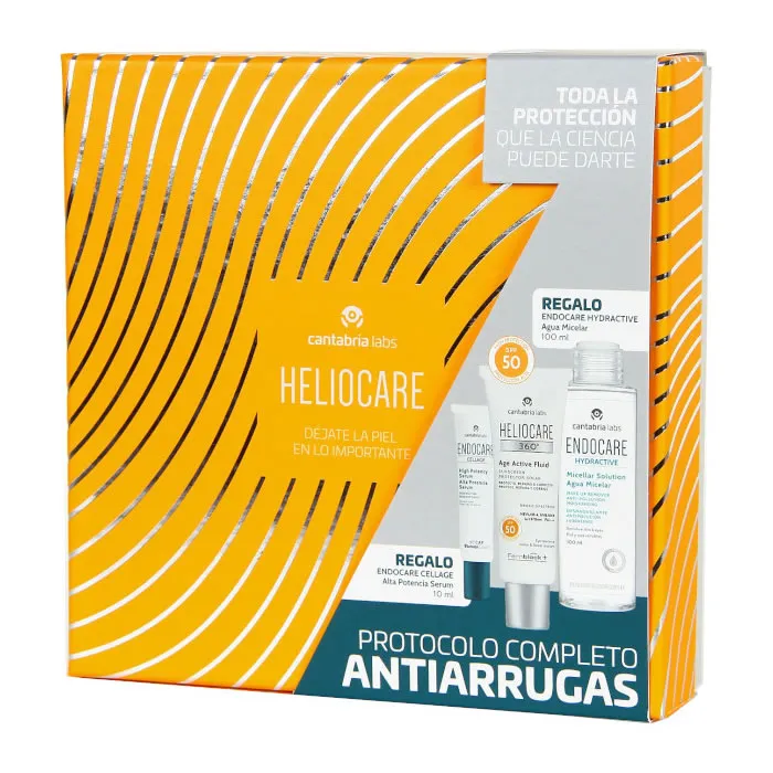 Heliocare 360º Age Active Fluid Spf50 50 ml Set 3 pezzi