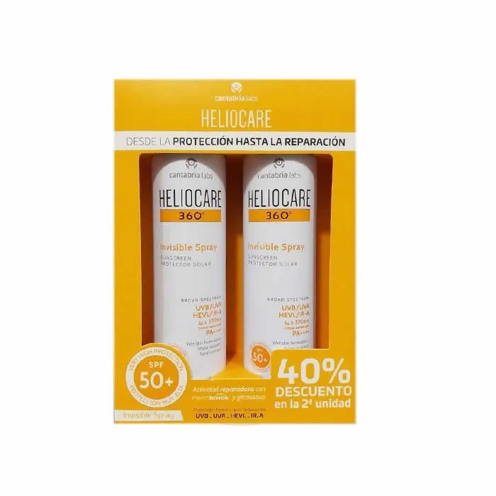 Heliocare Spray Invisibile 360 ??Spf50+ 2x200ml